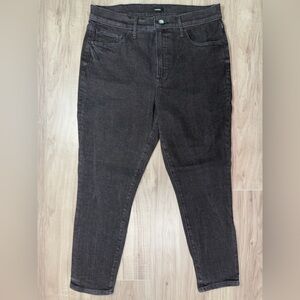 Express Skinny High Rise Women's Black Jeans